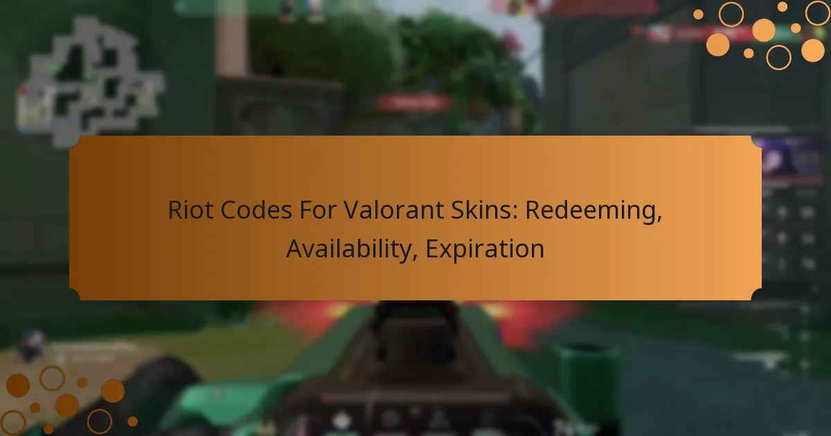 Riot Codes For Valorant Skins: Redeeming, Availability, Expiration