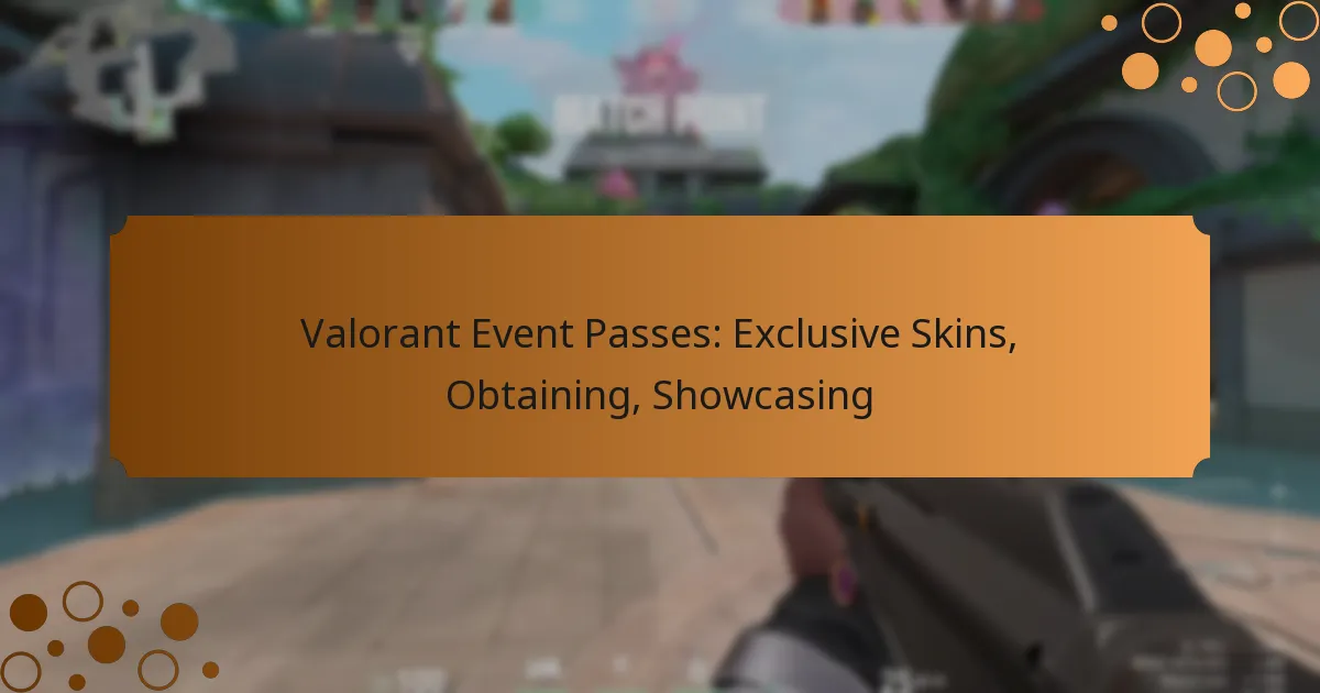 Valorant Event Passes: Exclusive Skins, Obtaining, Showcasing