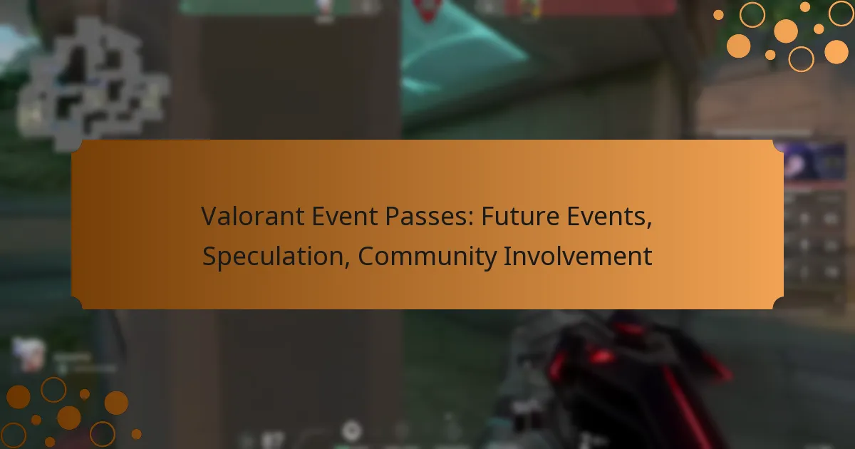 Valorant Event Passes: Future Events, Speculation, Community Involvement