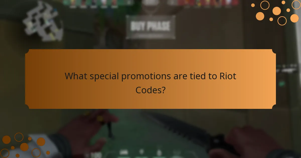 What special promotions are tied to Riot Codes?